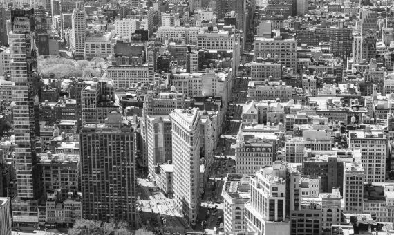 1995 Where we want to be in 3 years from now. In New York city, near the downtown core where we can meet with angel investors. It's the land of opportunity for a small company like us!